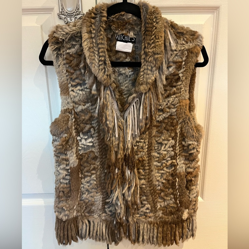 Mitchies Fur Vest